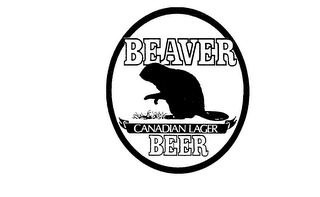 BEAVER BEER CANADIAN LAGER logo