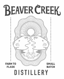 BEAVER CREEK FARM TO FLASK DISTILLERY SMALL BATCH logo