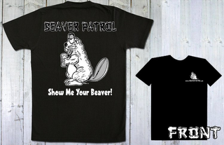 BEAVER PATROL SHOW ME YOUR BEAVER! WWW.BEAVERPATROL.NET logo