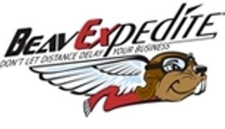 BEAVEXPEDITE DON'T LET DISTANCE DELAY YOUR BUSINESS logo