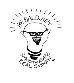BEBALD.NET SMOOTH MAN.  REAL SMOOTH. LLC. logo