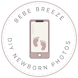 BEBE BREEZE DIY NEWBORN PHOTOS logo