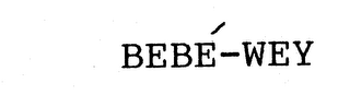 BEBE-WEY logo