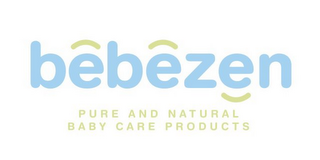 BEBEZEN PURE AND NATURAL BABY CARE PRODUCTS logo