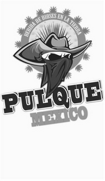 BEBIDA DE DIOSES EN LA TIERRA PULQUE MEXICO logo
