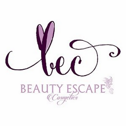 BEC BEAUTY ESCAPE COSMETICS logo