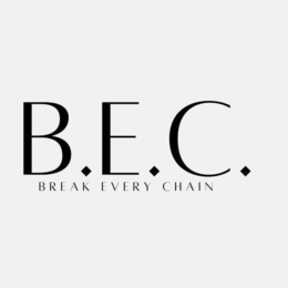 B.E.C. BREAK EVERY CHAIN logo