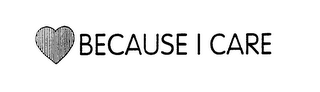 BECAUSE I CARE logo