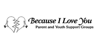BECAUSE I LOVE YOU PARENT AND YOUTH SUPPORT GROUPS logo