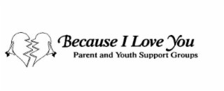 BECAUSE I LOVE YOU PARENT AND YOUTH SUPPORT GROUPS logo