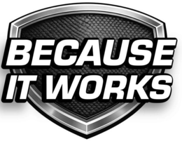 BECAUSE IT WORKS logo