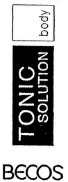 BECCOS TONIC SOLUTION BODY logo