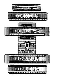 BECHER'S ORIGINAL CARLSBAD BECHER LIQUEUR LIQUEUR logo