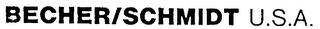 BECHER/SCHMIDT U.S.A. logo