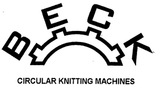 BECK CIRCULAR KNITTING MACHINES logo