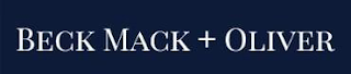 BECK MACK + OLIVER logo