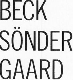 BECK SÖNDER GAARD logo