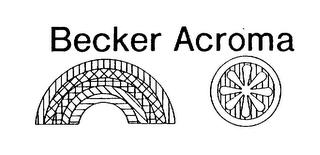 BECKER ACROMA logo