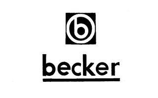 BECKER B logo