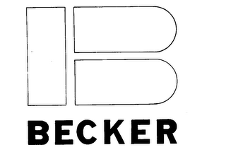 BECKER B logo