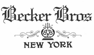 BECKER BROS BB NEW YORK logo