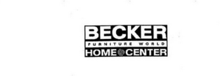 BECKER FURNITURE WORLD HOME CENTER logo