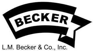 BECKER L.M. BECKER & CO., INC. logo