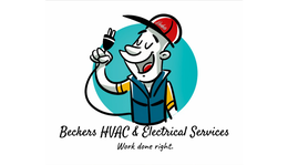 BECKERS HVAC & ELECTRICAL SERVICES WORK DONE RIGHT. logo
