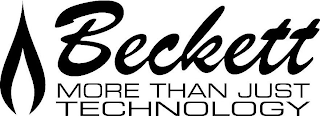 BECKETT MORE THAN JUST TECHNOLOGY logo