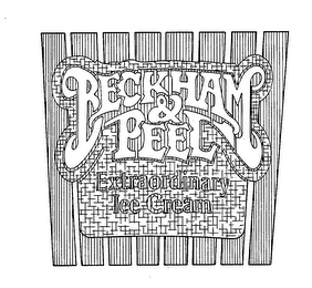 BECKHAM & PEEL EXTRAORDINARY ICE CREAM logo
