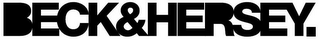 BECK&HERSEY. logo