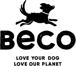 BECO LOVE YOUR DOG LOVE OUR PLANET logo