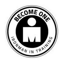 BECOME ONE M IRONMAN IN TRAINING M logo