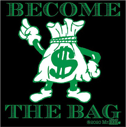 BECOME THE BAG 2020 MR. BOOK logo