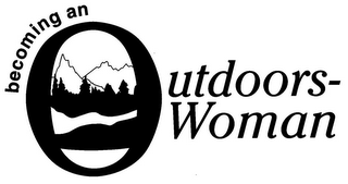 BECOMING AN OUTDOORS-WOMAN logo