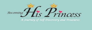 BECOMING HIS PRINCESS A JOURNEY OF SELF DISCOVERY AND TREASURES logo