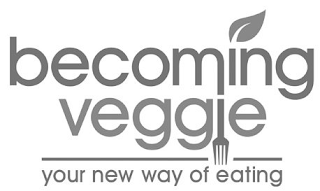 BECOMING VEGGIE YOUR NEW WAY OF EATING logo