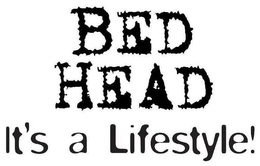 BED HEAD IT'S A LIFESTYLE! logo