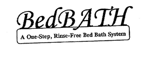 BEDBATH A ONE-STEP, RINSE-FREE BED BATH SYSTEM logo