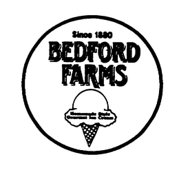 BEDFORD FARMS SINCE 1880 logo