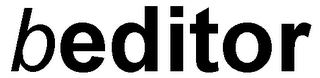 BEDITOR logo