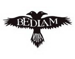 BEDLAM VODKA logo