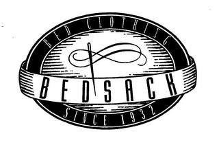 BEDSACK BED CLOTHING SINCE 1932 logo