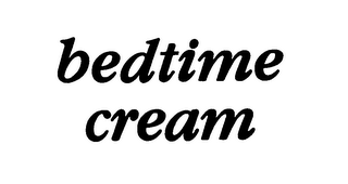 BEDTIME CREAM logo