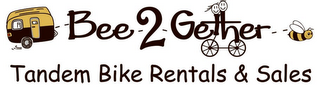 BEE-2-GETHER TANDEM BIKE RENTALS & SALES logo