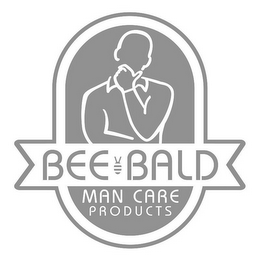 BEE BALD MAN CARE PRODUCTS logo