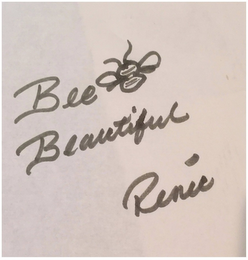 BEE BEAUTIFUL RENEE logo