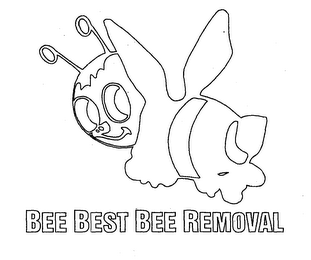 BEE BEST BEE REMOVAL logo