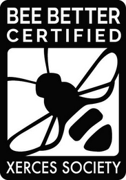 BEE BETTER CERTIFIED XERCES SOCIETY logo