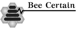 BEE CERTAIN logo